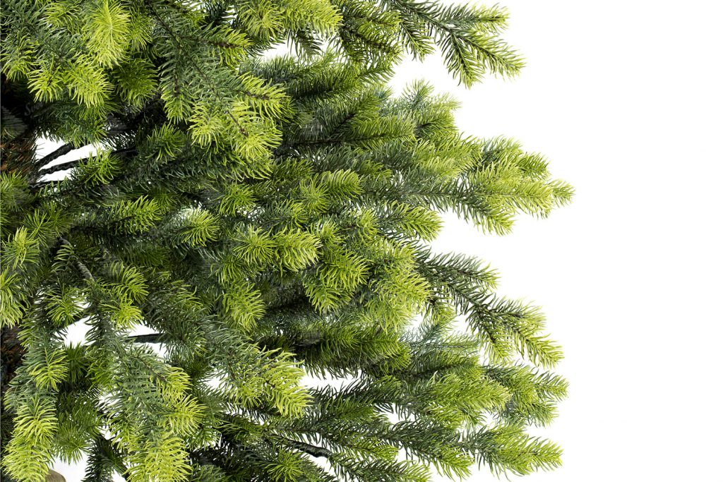 Umelý vianočný 3D stromček Smrek Taliansky detail 1